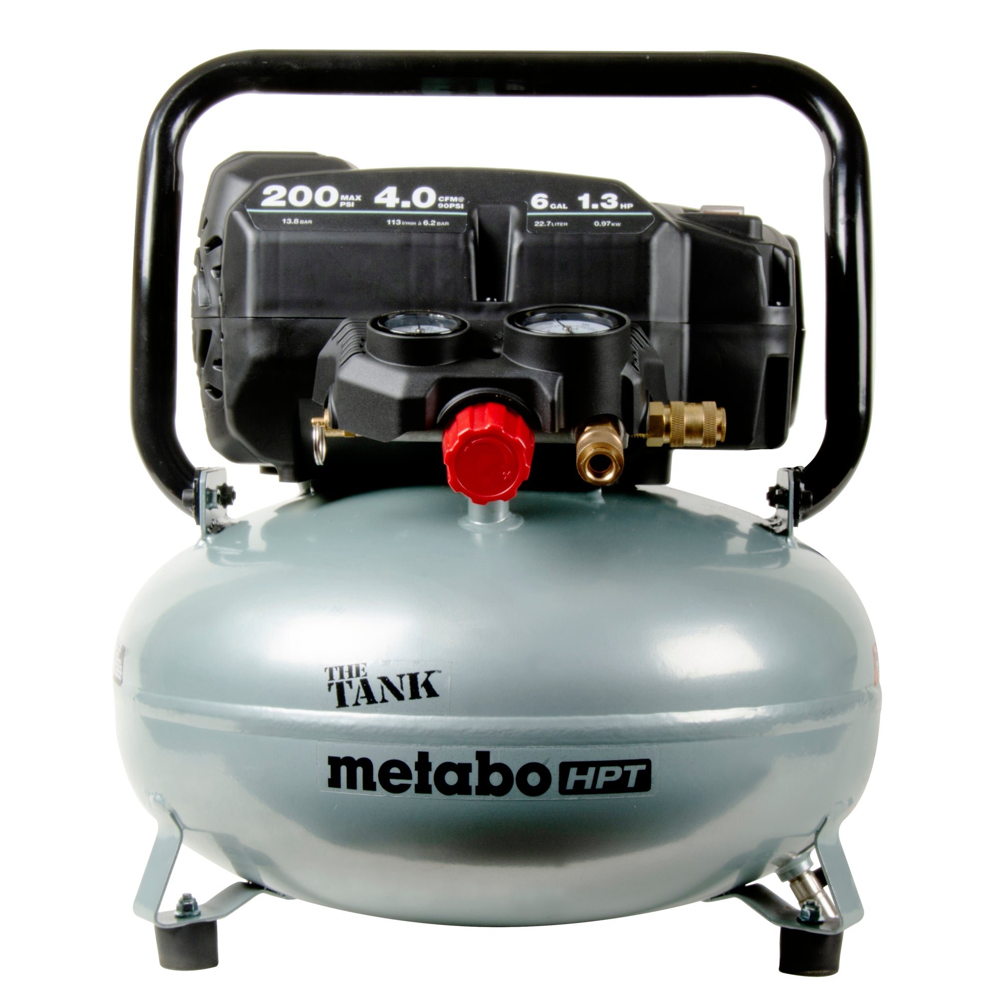 Metabo HPT The Tank 6 Gallon 200 PSI Job Site Compressor EC914SM