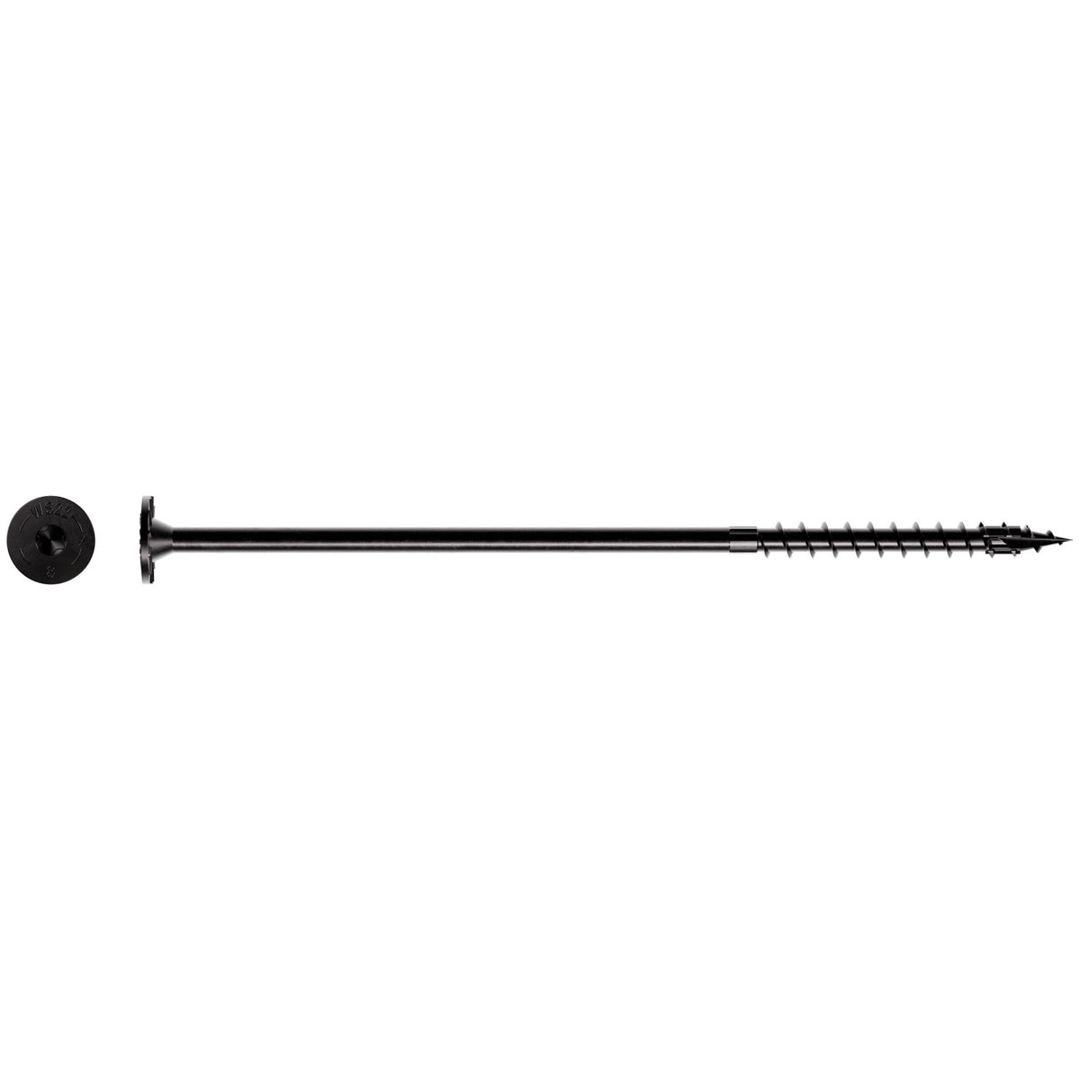 Simpson 0.220 x 8" Strong-Drive SDWS TIMBER Screw (Interior) E-coat