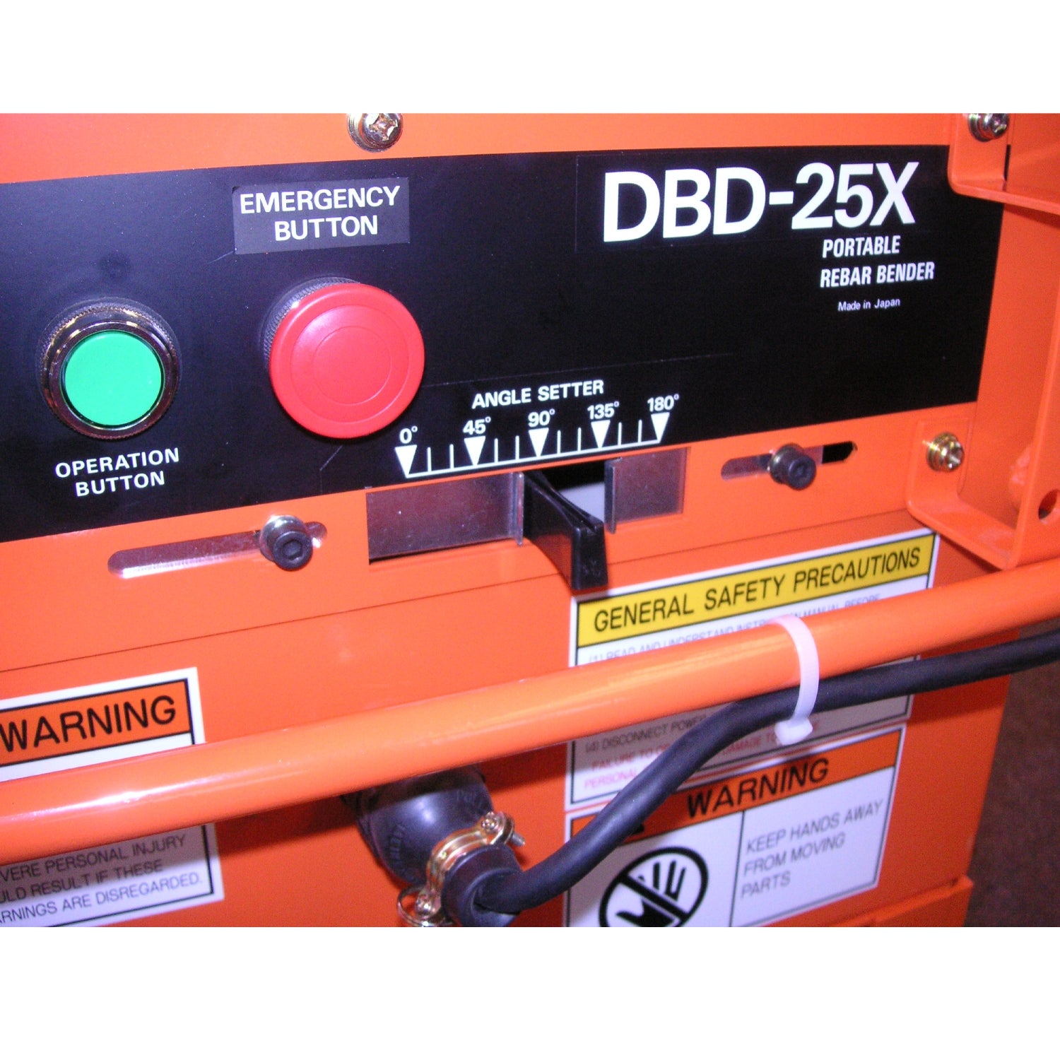 BN DBD-25X Heavy Duty Electric Rebar Bender up to #7