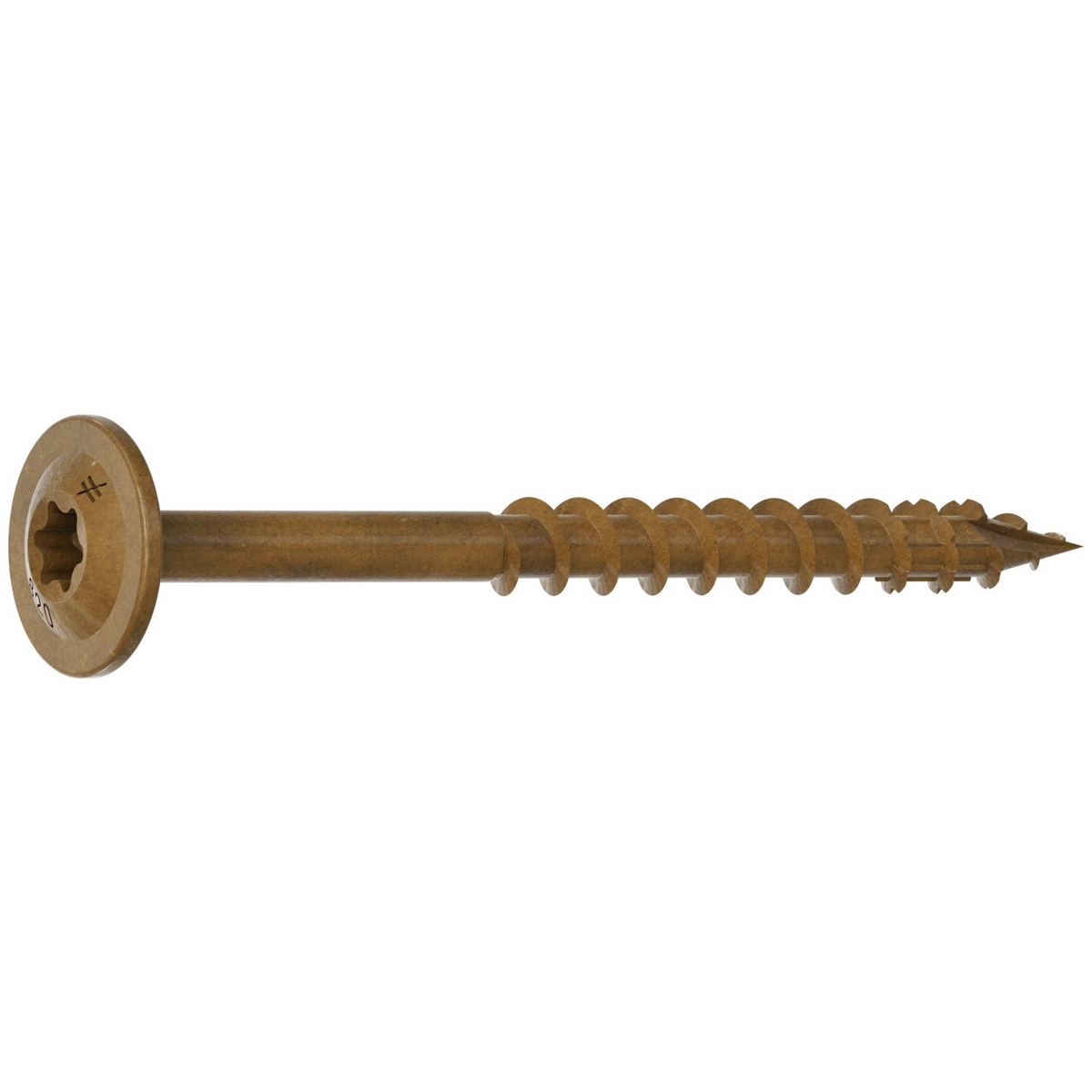 Simpson Wafer-Head Construction Screw #8 x 2" Tan