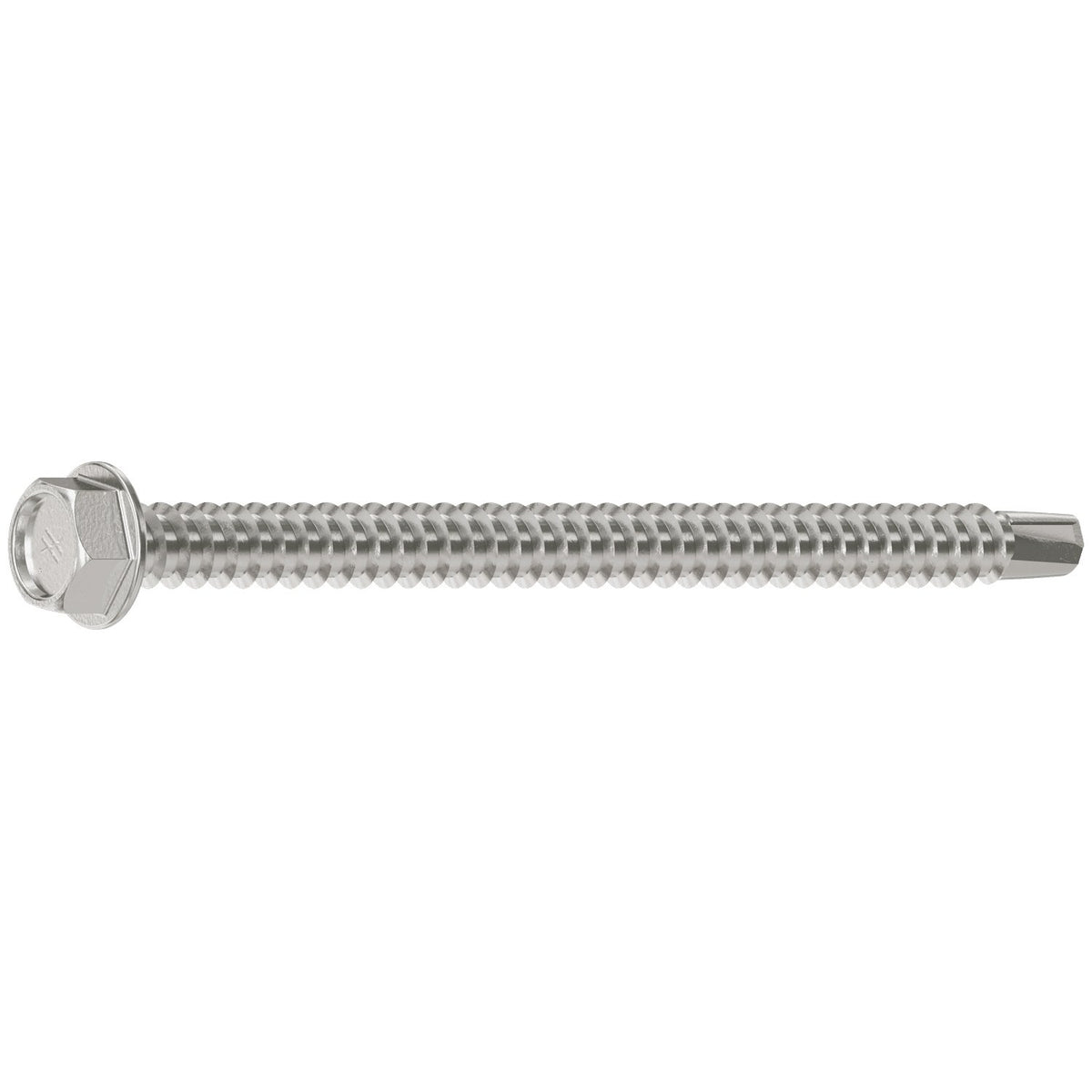 Simpson #12 x 3" Self-Drilling Hex-Washer Head Screw, 316 Stainless Steel