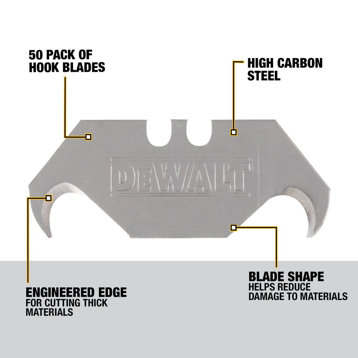 DEWALT Hook Blade DWHT11005 (50-Pack)