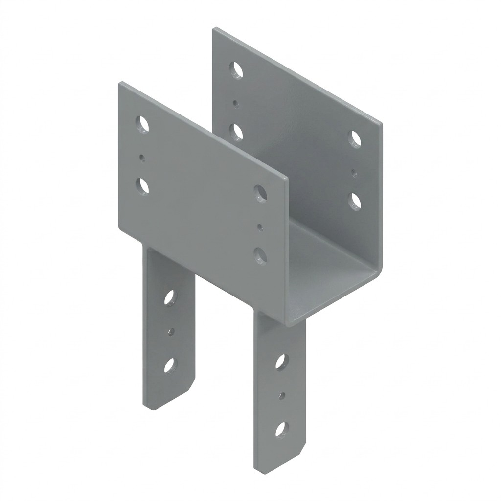 Simpson ECC4.62-5.50 End Column Cap Triple 2X Beam, 6X Post