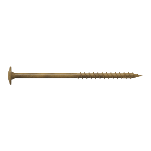 Simpson Wafer-Head Construction Screw #8 x 3" Tan