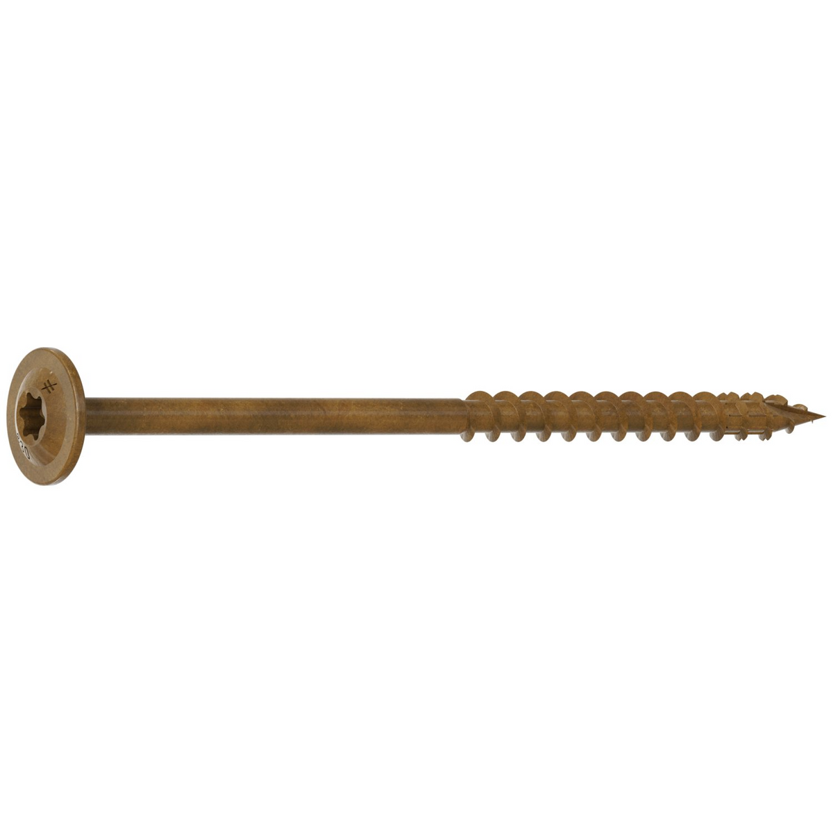 Simpson Wafer-Head Construction Screw #8 x 3" Tan