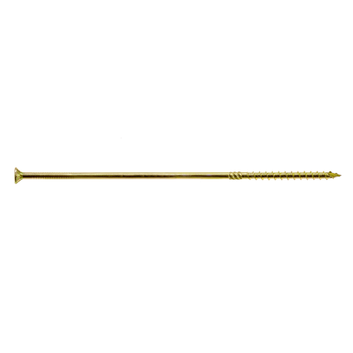 Simpson 0.315 x 11" Strong-Drive SDCP TIMBER-CP Screw T40, Yellow Zinc