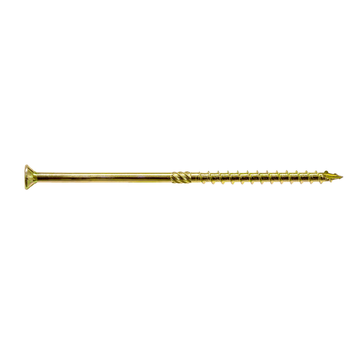 Simpson 0.315 x 7" Strong-Drive SDCP TIMBER-CP Screw T40, Yellow Zinc