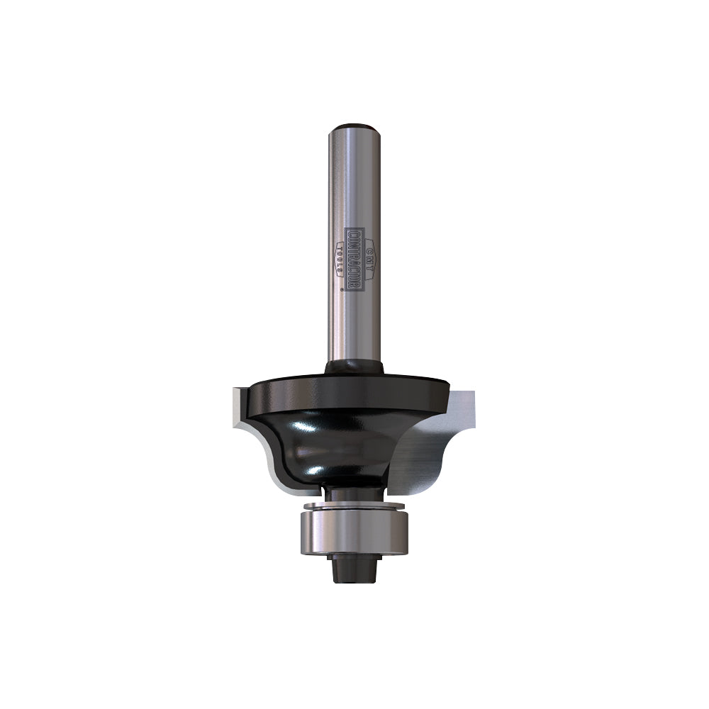 CMT 84001 Contractor Roman Ogee Bits 1-1/8" Radius: 5/32" Shank: 1/4"