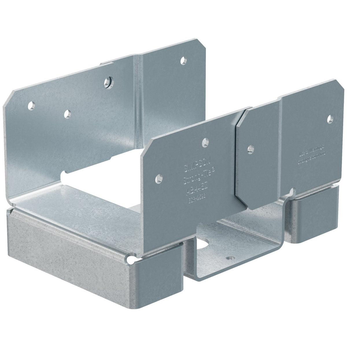 Simpson 4 x 6 Adjustable Post Base ZMAX ABA46Z