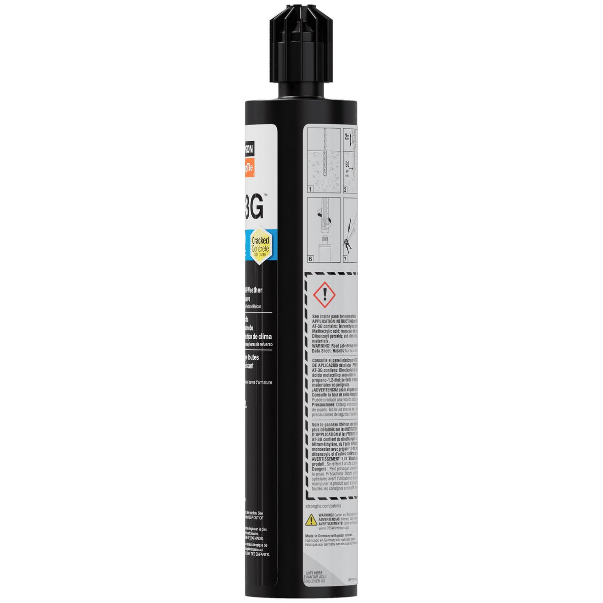 Simpson AT3G10 9.5oz High-Strength Hybrid Acrylic Adhesive (AT-XP10)
