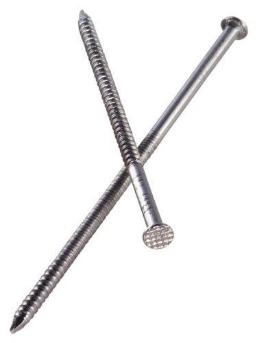 Simpson 10d x 3" Annular Ring Shank Box Nail, 304 Stainless Steel