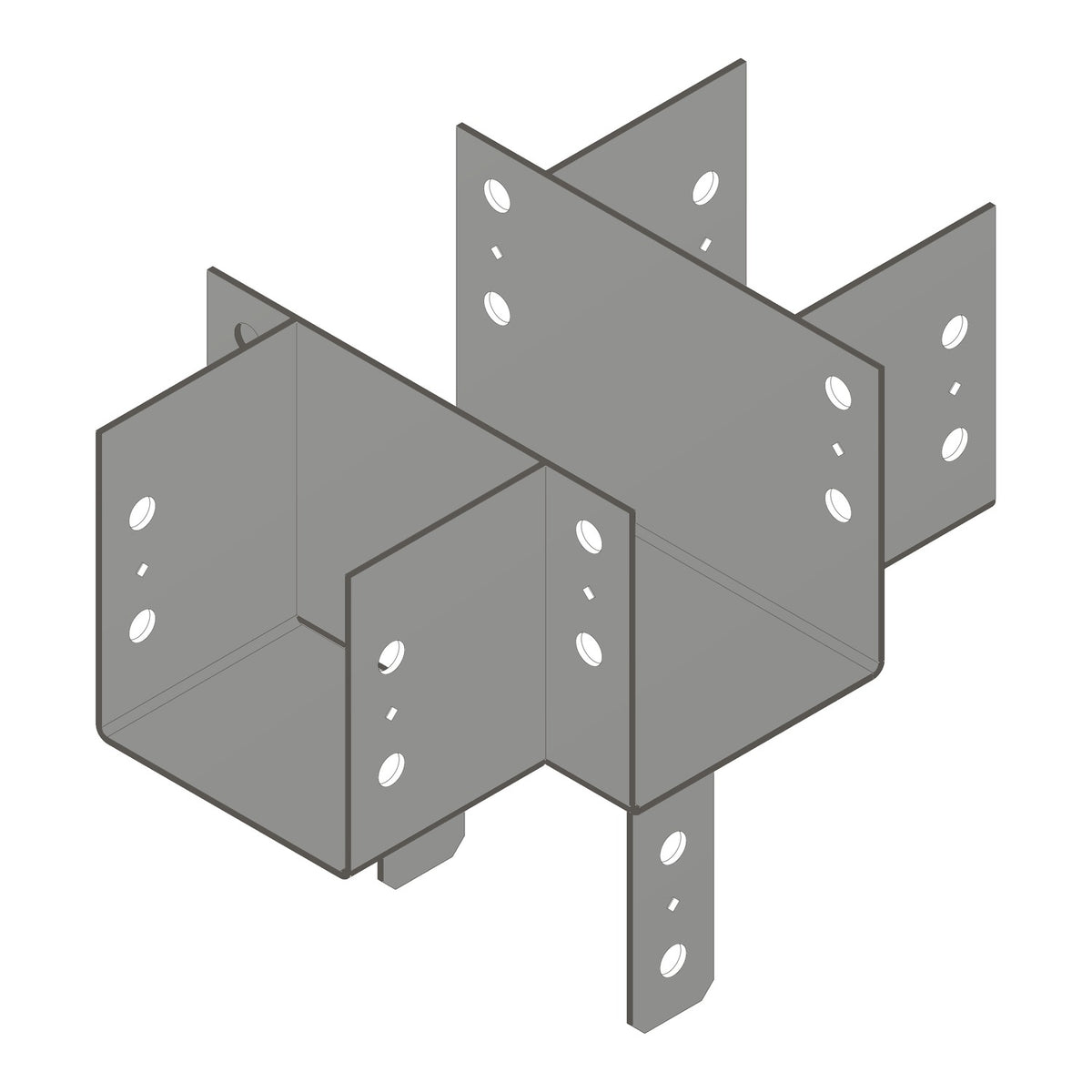 Simpson CCC Cross Column Cap Multiple-Beam Bolted Column Cap
