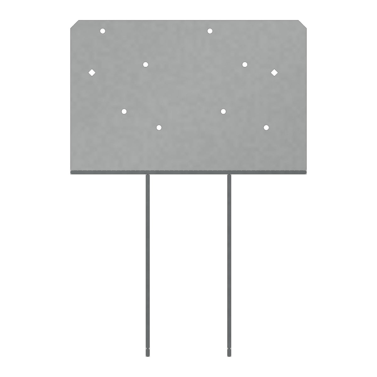 Simpson CCQ3-4HDG-SDS Column Cap for 3-1/8 in Beam 4x Post HDG 7-Ga Steel w/SDS Screws