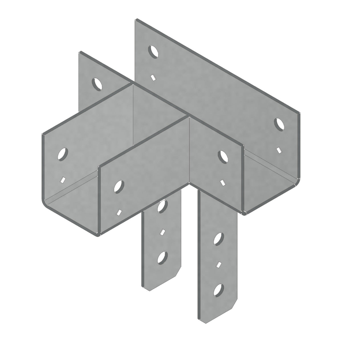 Simpson CCT44X Column Cap 4x Beam 4x Post T Shape Column to Beam Connector