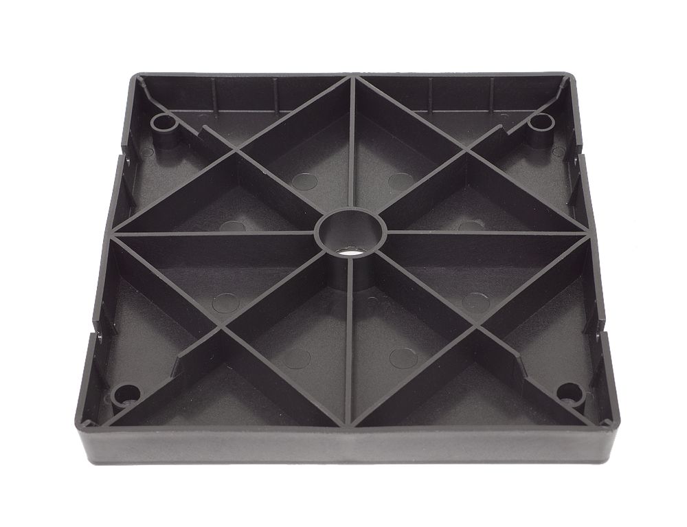 Simpson 8 x 8 Black Composite-Plastic Standoff Post Base CPS7