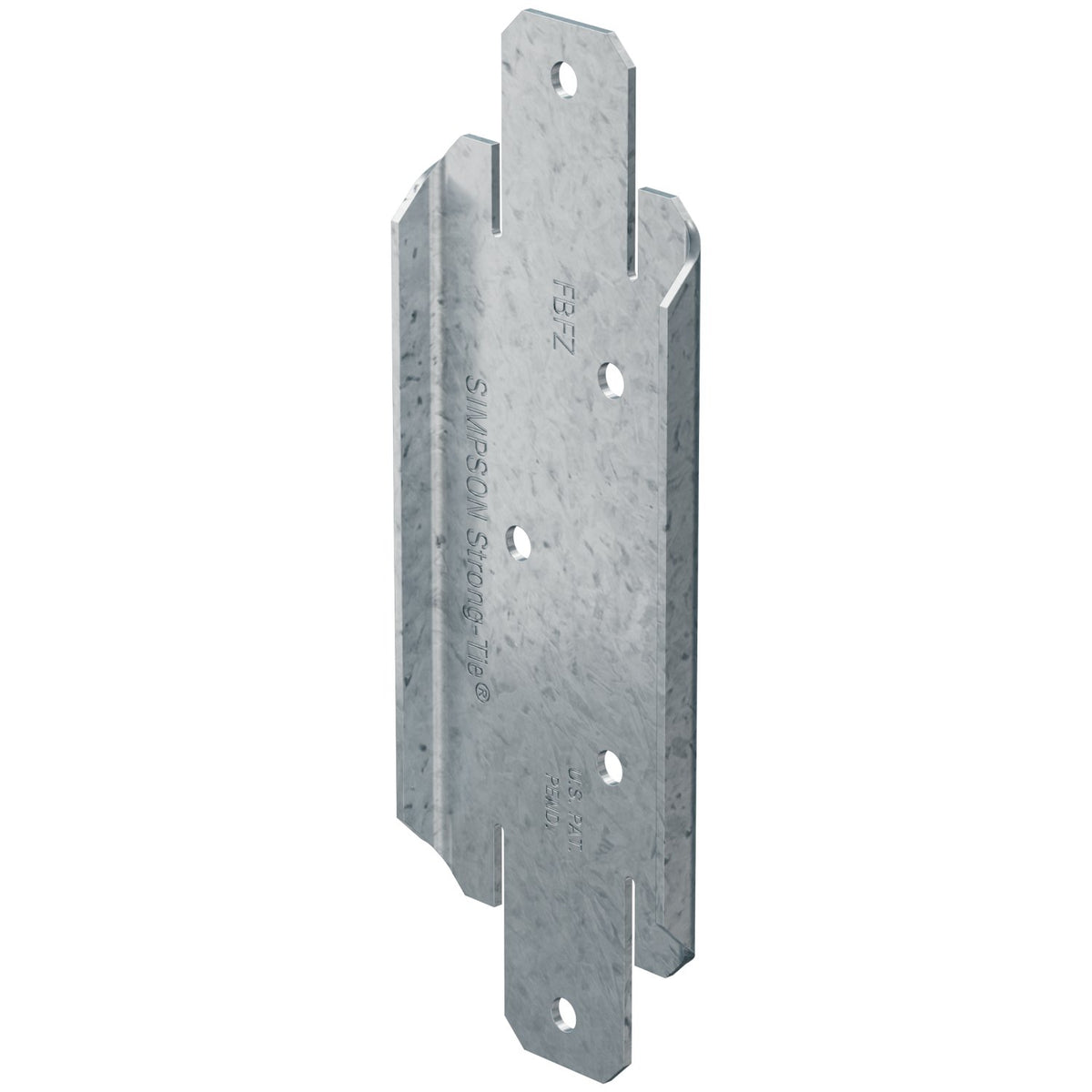 Simpson FBFZ ZMAX Galvanized Flat Rail Fence Bracket for 2x4