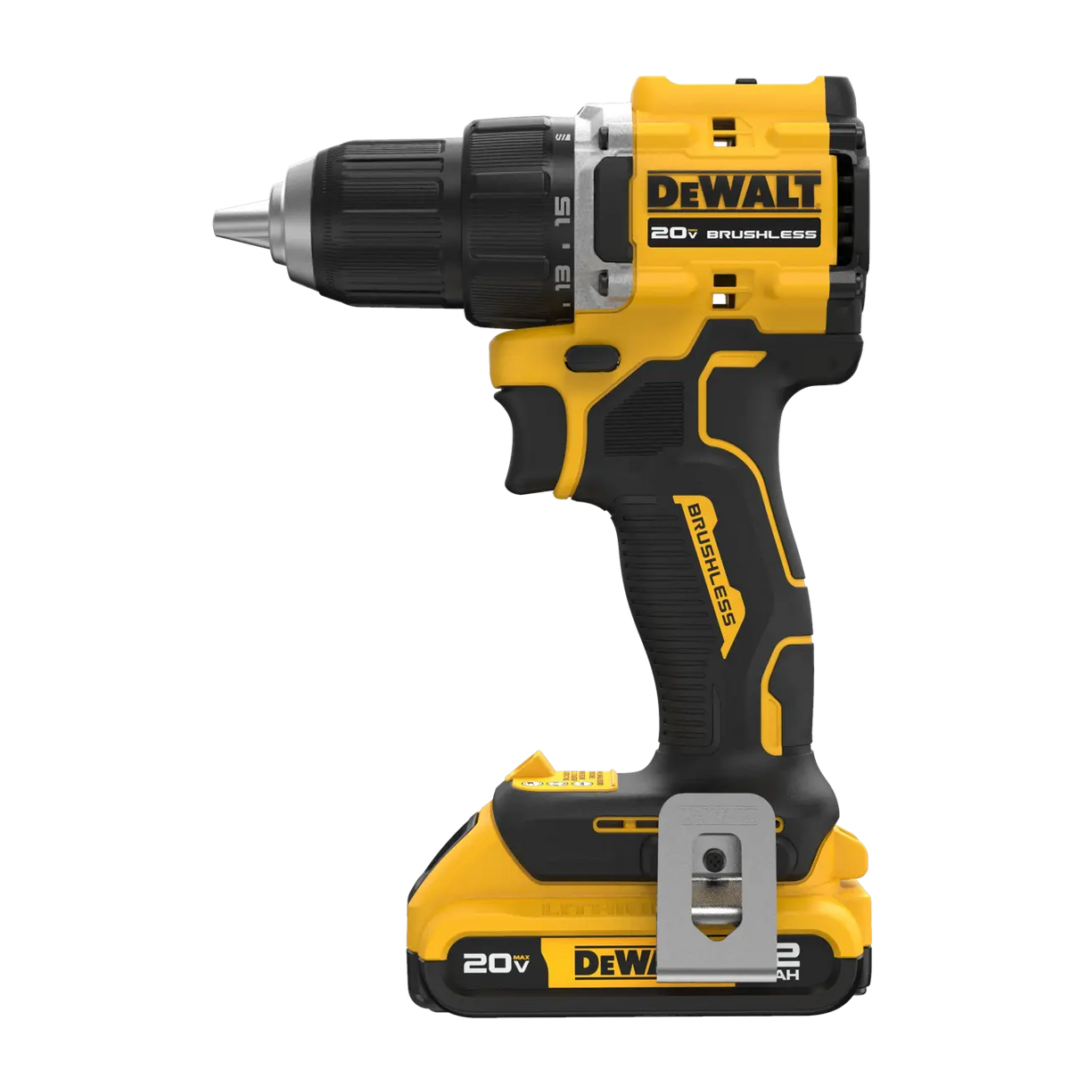 DeWALT DCD794D1 ATOMIC 20V MAX Brushless Cordless 1/2 in. Drill/Driver Kit