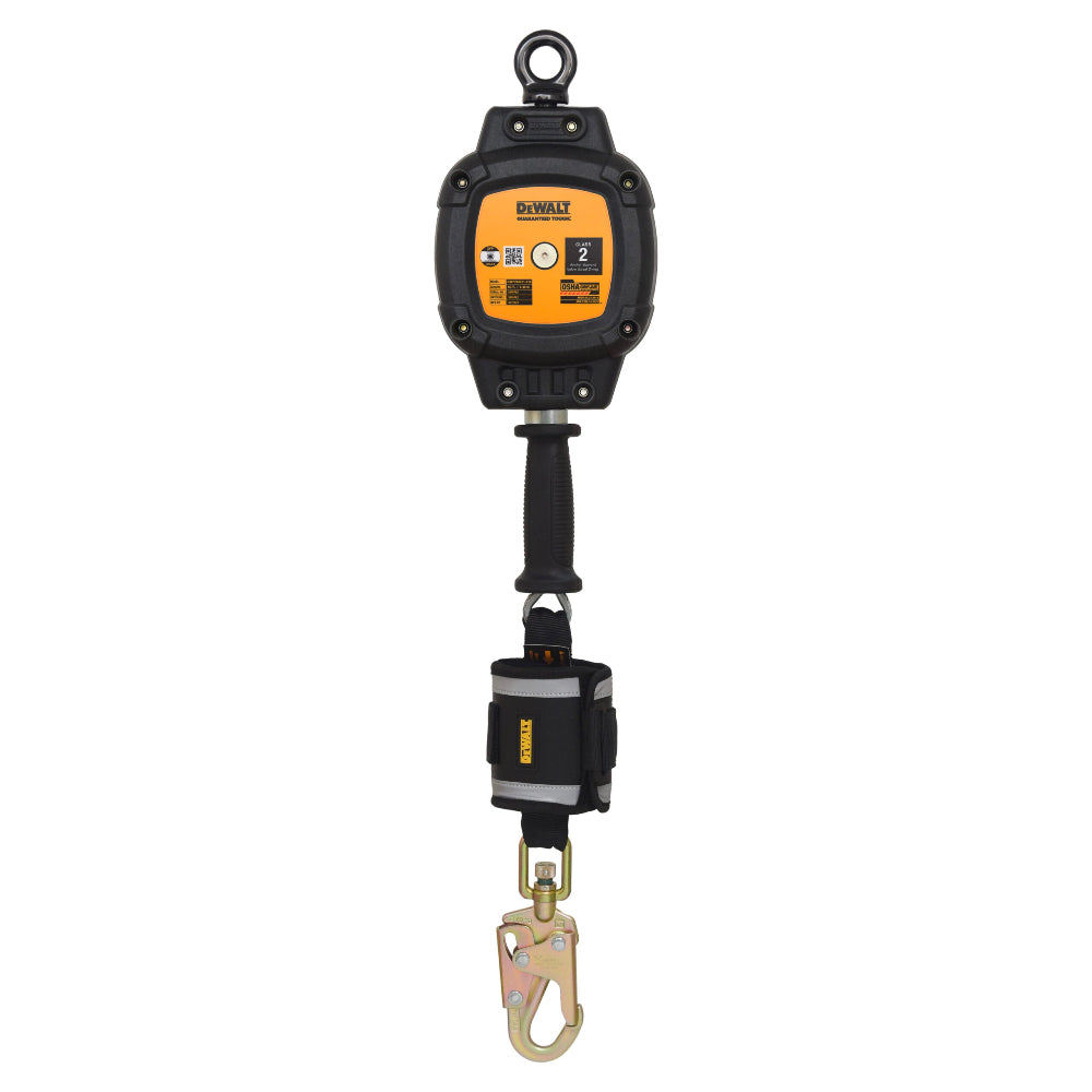 Dewalt fall protection system on a white background