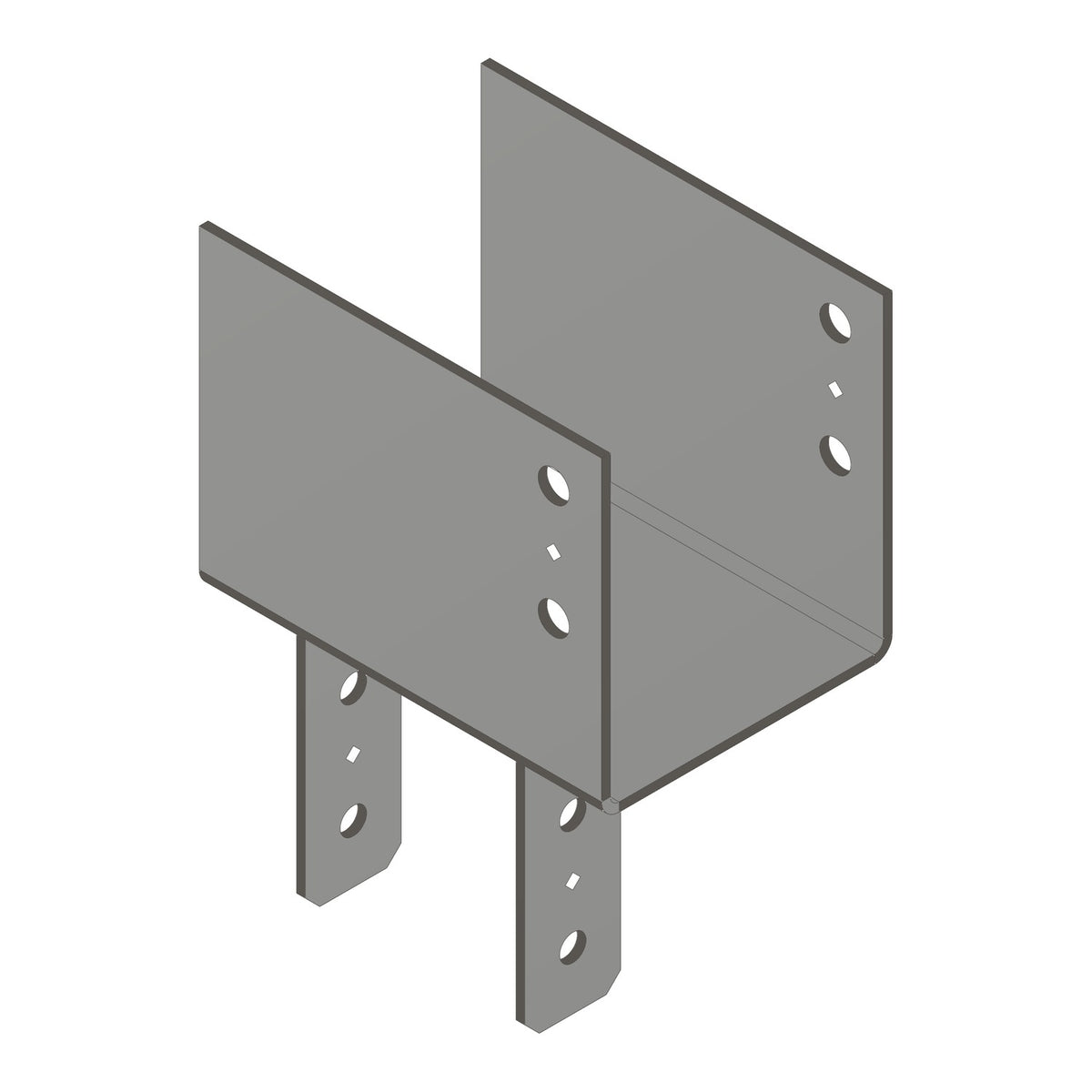Simpson 7in Beam 6X Post End Column Cap ECC7 1/8-6