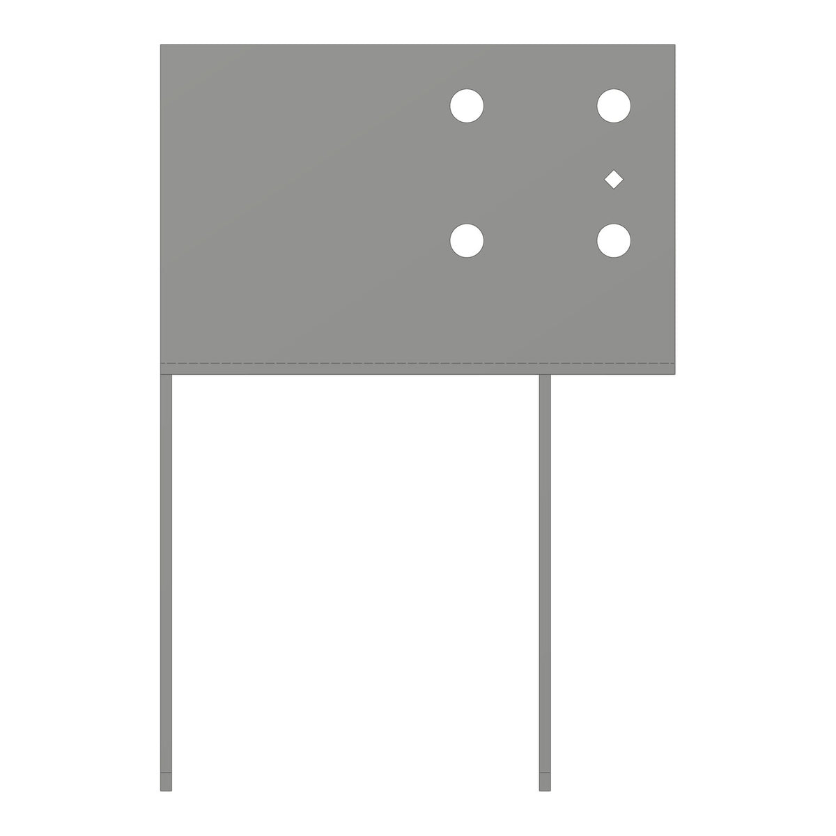 Simpson ECC98 End Column Cap for 8-3/4 in Beam and 8x Post