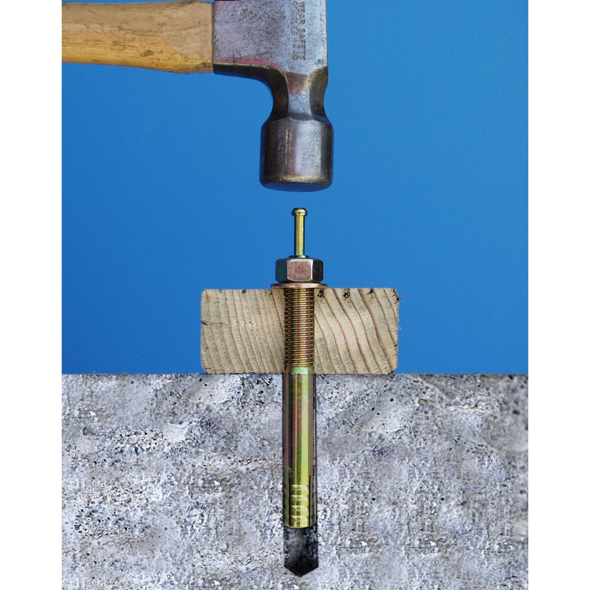 Simpson 1/2" x 3-1/2" Easy-Set Pin-Drive Expansion Anchor EZAC50312