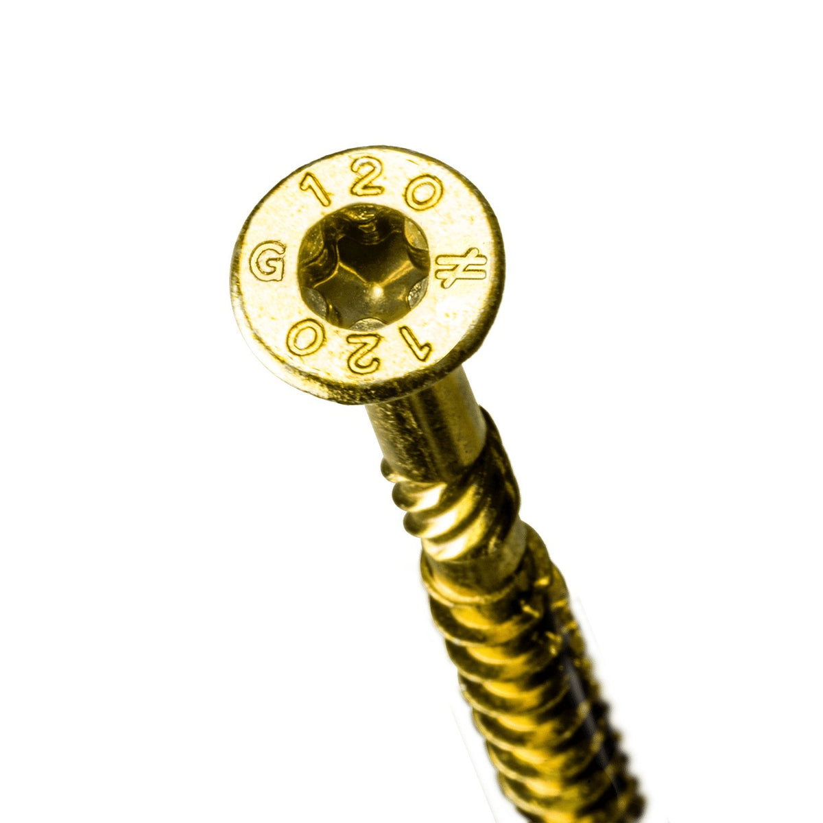 Strong-Drive SDCP TIMBER-CP Screw T40, Yellow Zinc