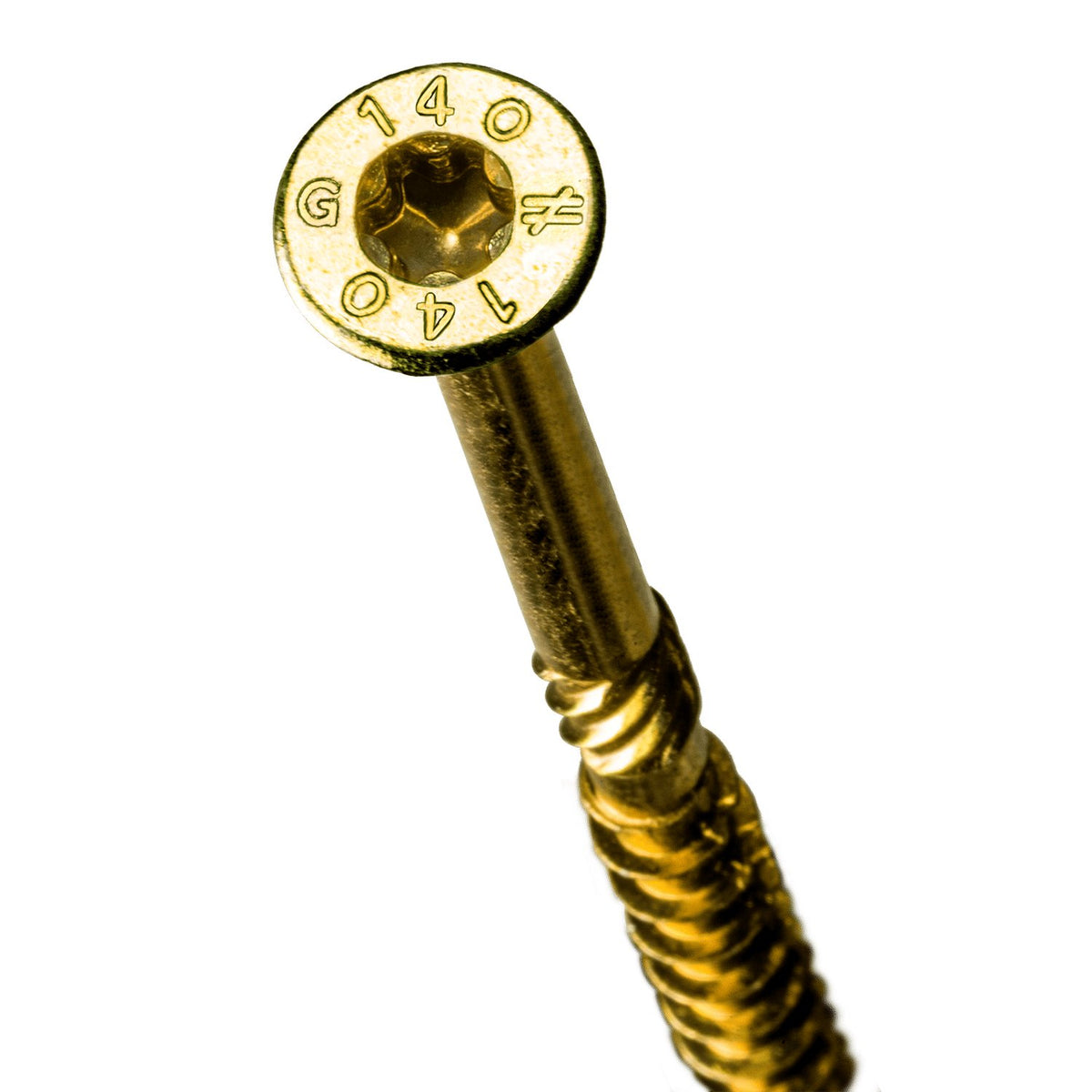 Strong-Drive SDCP TIMBER-CP Screw T40, Yellow Zinc