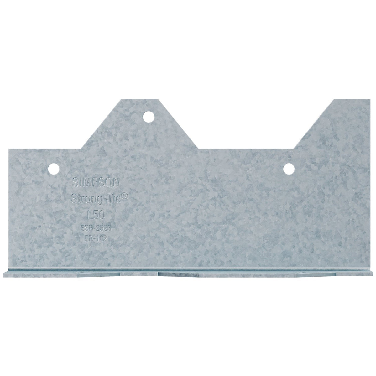 Simpson L50 5" Reinforcing L Angle, Galvanized