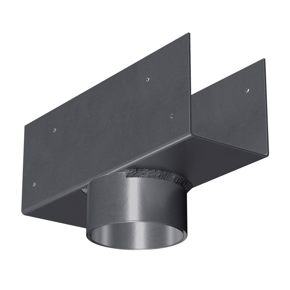 Simpson 3-5/8" Column Cap for 3-1/2" Outside Diameter Lally Column LCC3.5-3.5
