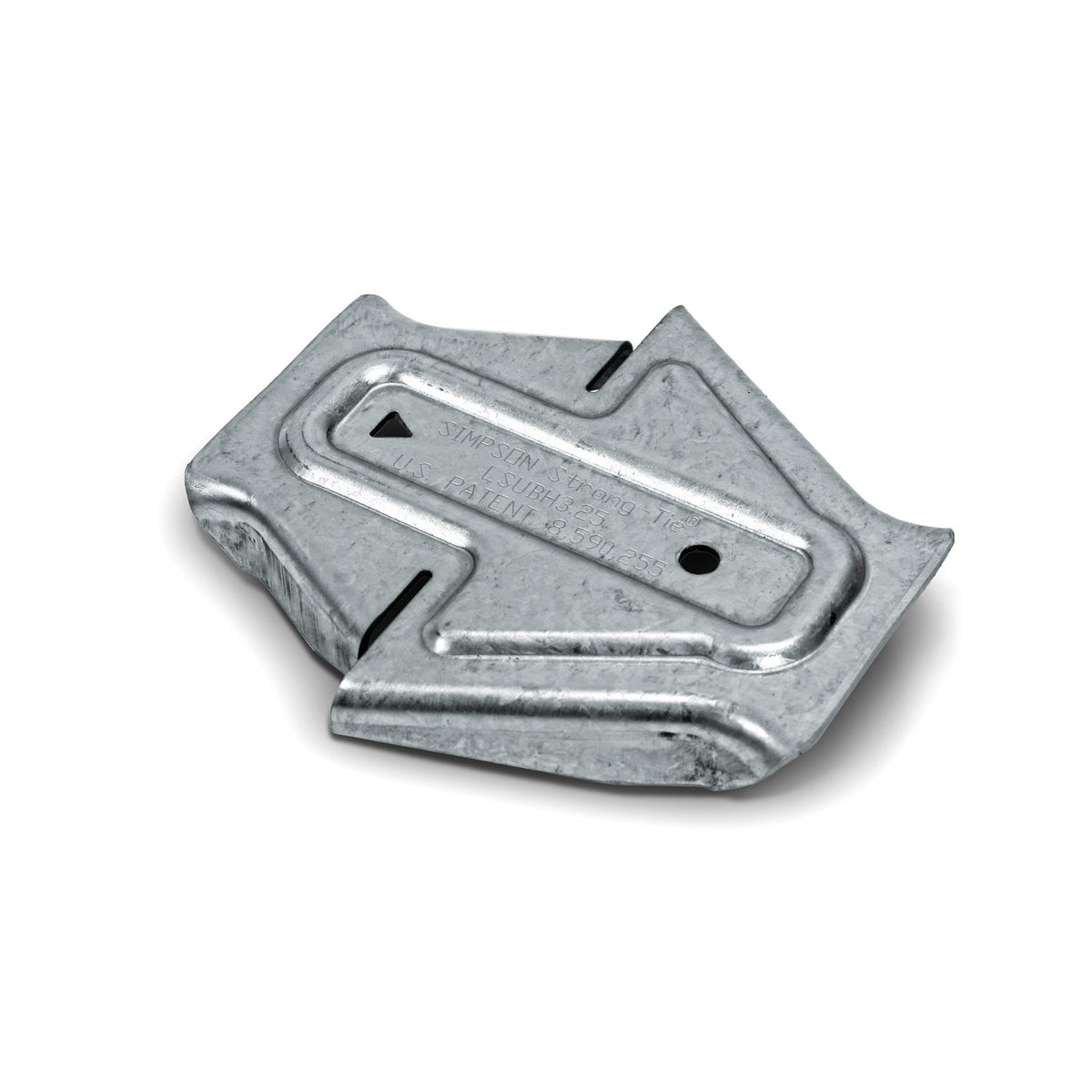 Simpson LSUBH3.25-R150 3-1/4 in. 20 Ga Light Duty CFS Bridging Connector Zinc G90 Galv 150-Pk