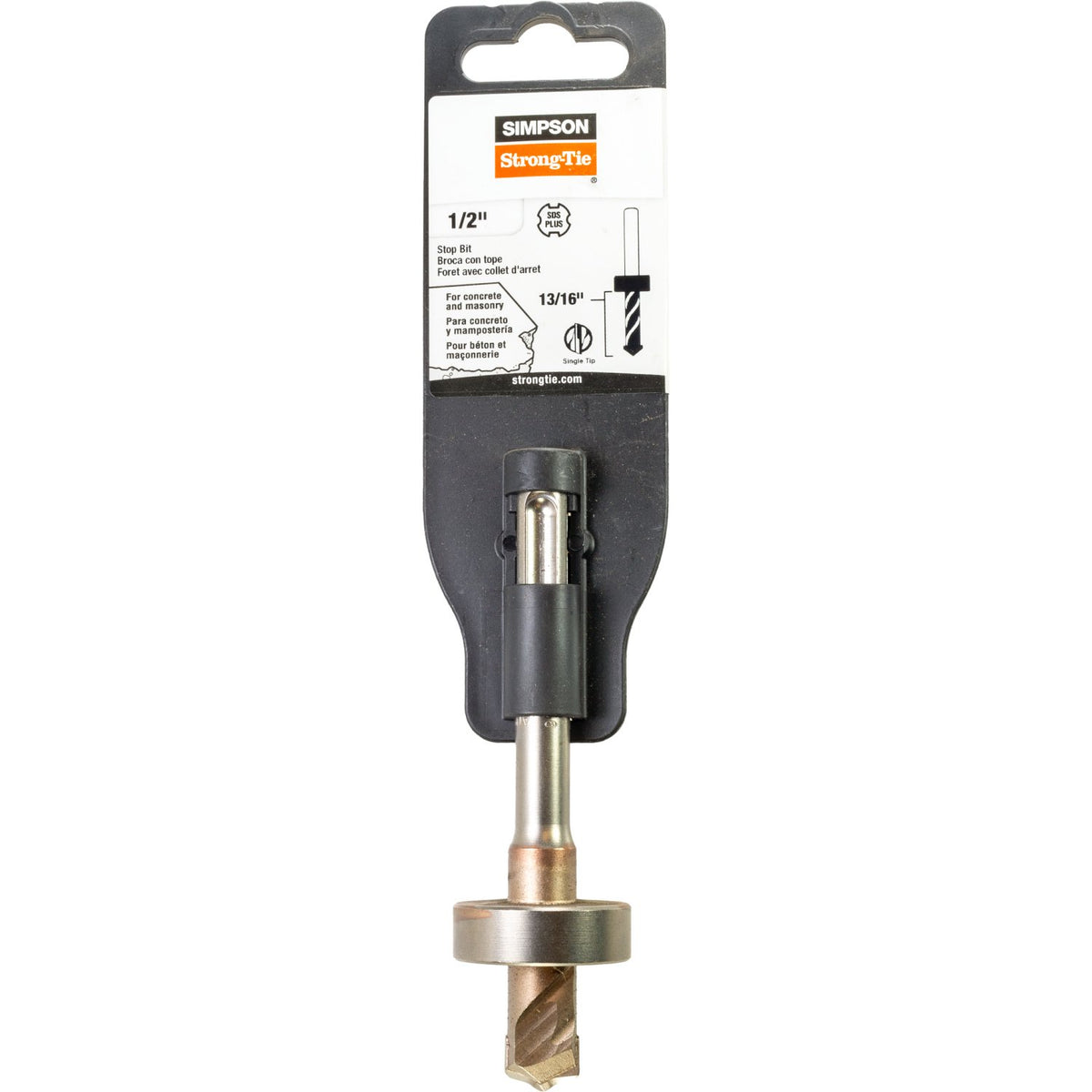 Simpson SDS-Plus Fixed-Depth Drill Bit for 3/8 in Short Drop-In Anchor DIAS