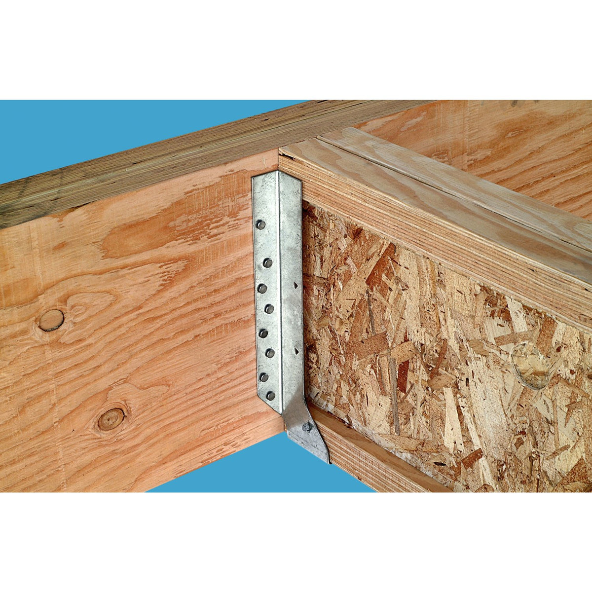 Simpson MIU3.12/9 Galv Face-Mount I-Joist Hanger for 3 in. x 9-1/2 in. Engineered Wood 16-Ga G90