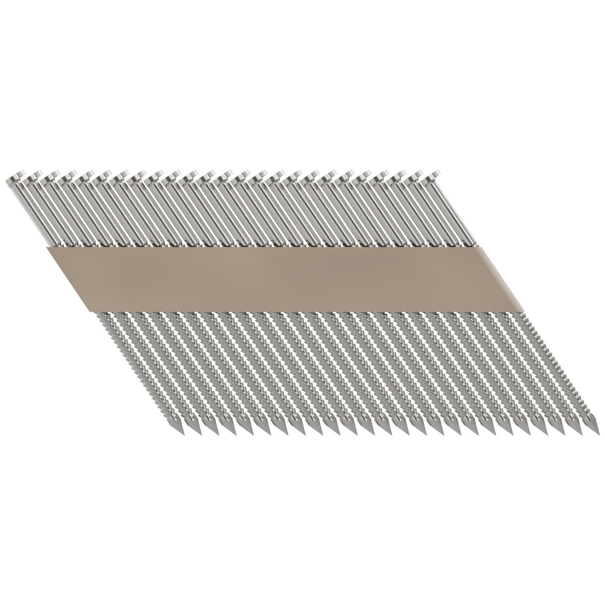 31°-34° Paper Tape, Clipped Head, Ring-Shank Nail