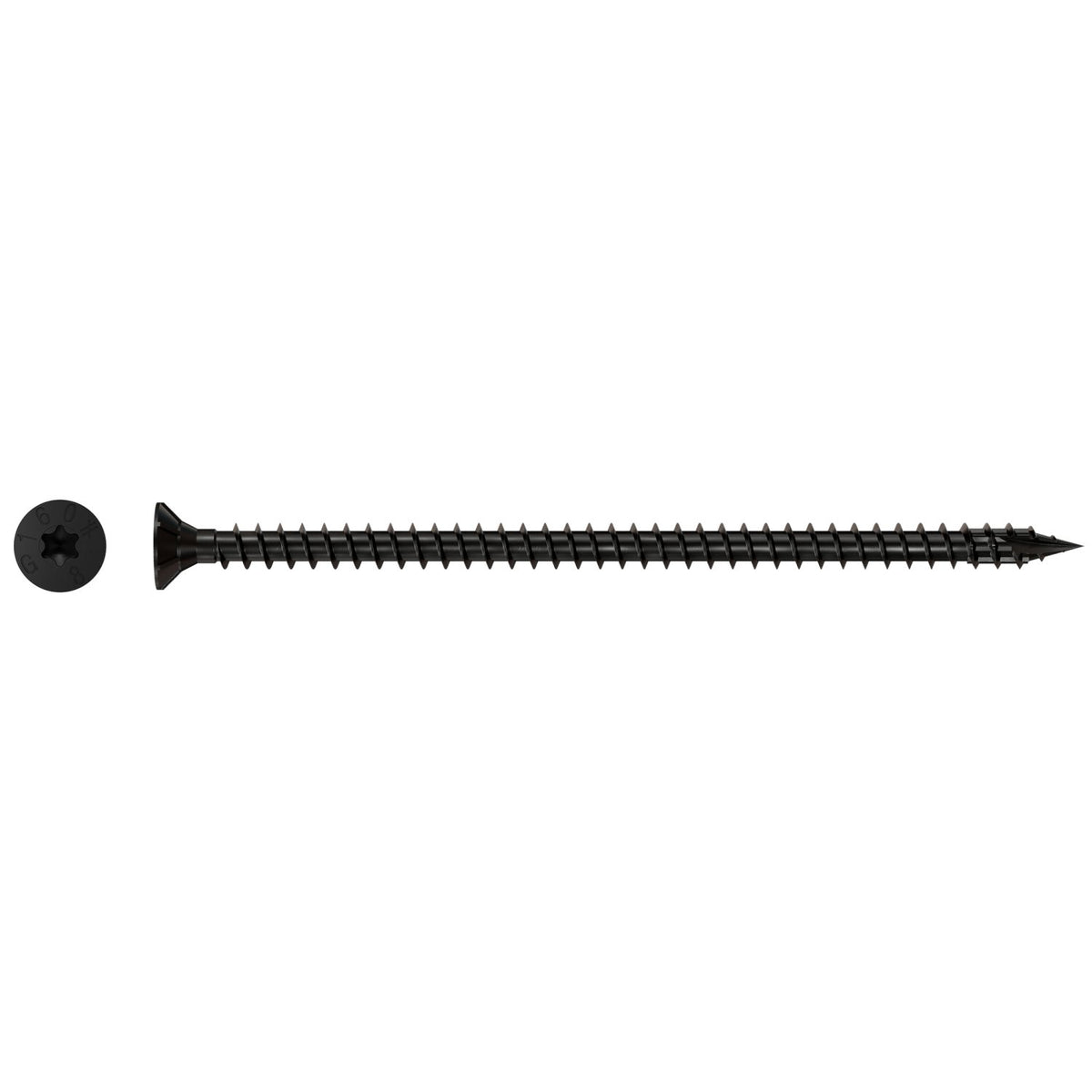 Simpson Strong-Drive SDCF TIMBER-CF Screw - 0.315 in. x 6-1/4 in. T40, E-Coat