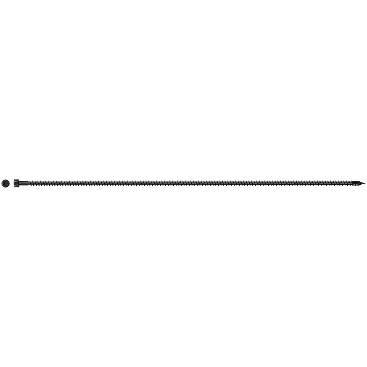 Simpson Strong-Drive SDCFC TIMBER-CFC Screw - 0.390 in. x 23-5/8 in. T50, E-Coat 50-Pk