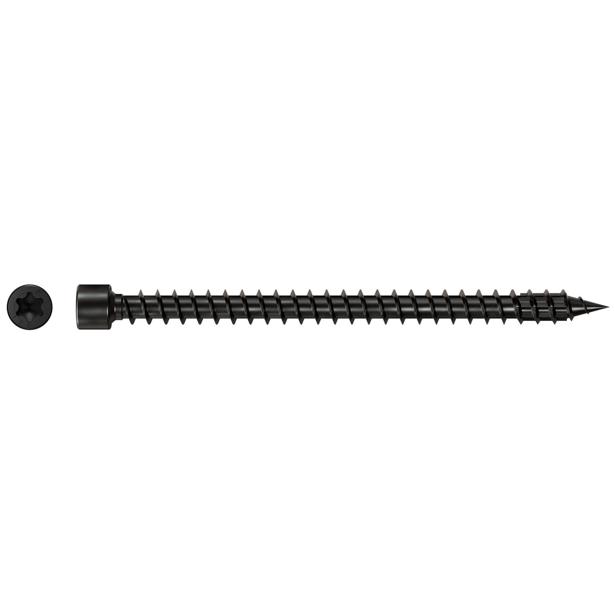 Simpson Strong-Drive SDCFC TIMBER-CFC Screw - 0.315 in. x 4-3/4 in. T40, E-Coat