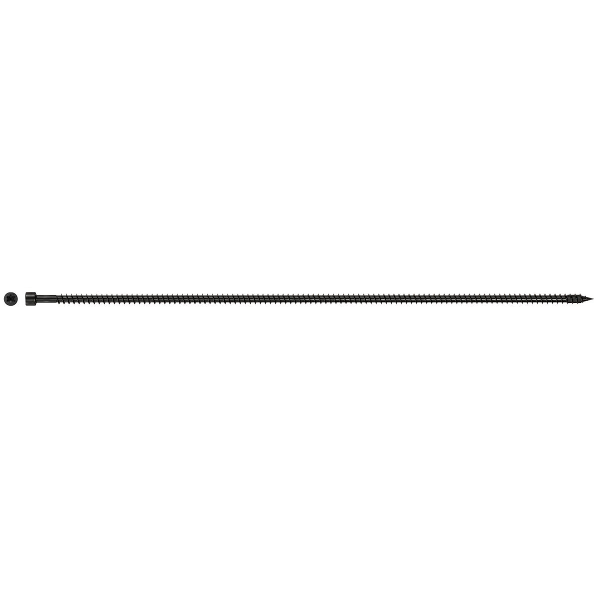 Simpson Strong-Drive SDCFC TIMBER-CFC Screw - 0.315 in. x 17 in. T40, E-Coat
