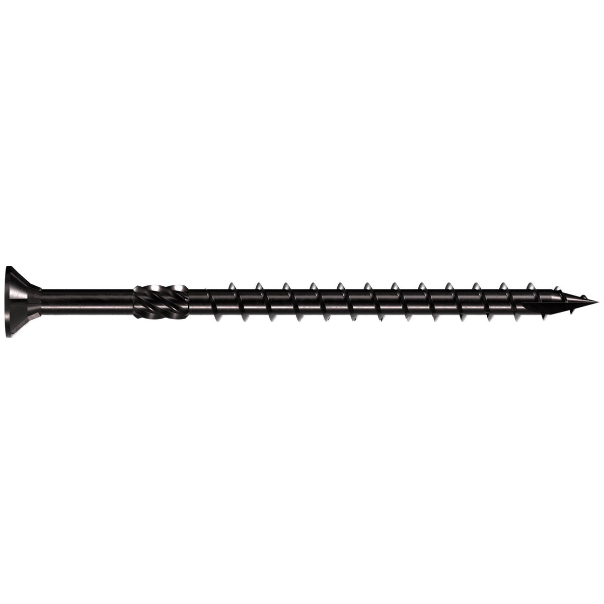 Simpson Strong-Drive SDCP TIMBER-CP Screw - 8 mm x 120 mm, Black E-Coat