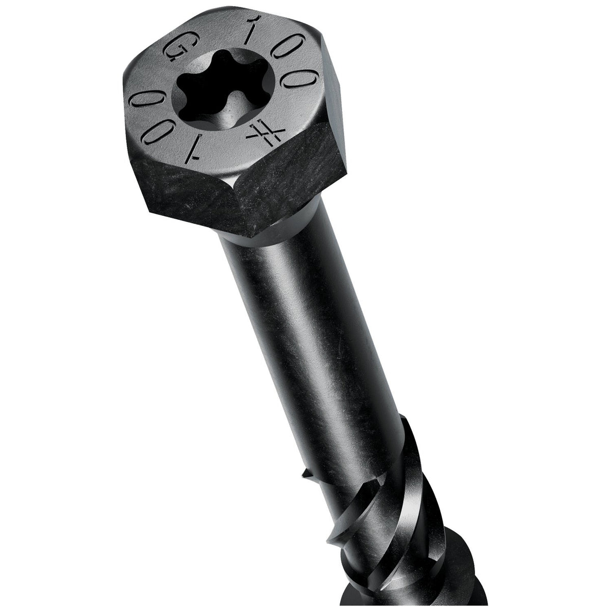 Simpson Strong-Drive SDHR COMBO-HEAD Screw - 12 mm x 100 mm, Black E-Coat