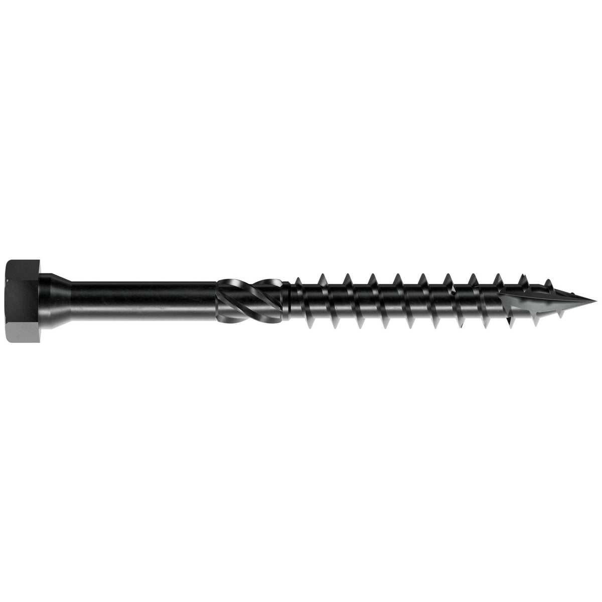 Simpson Strong-Drive SDHR COMBO-HEAD Screw - 10 mm x 100 mm, Black E-Coat