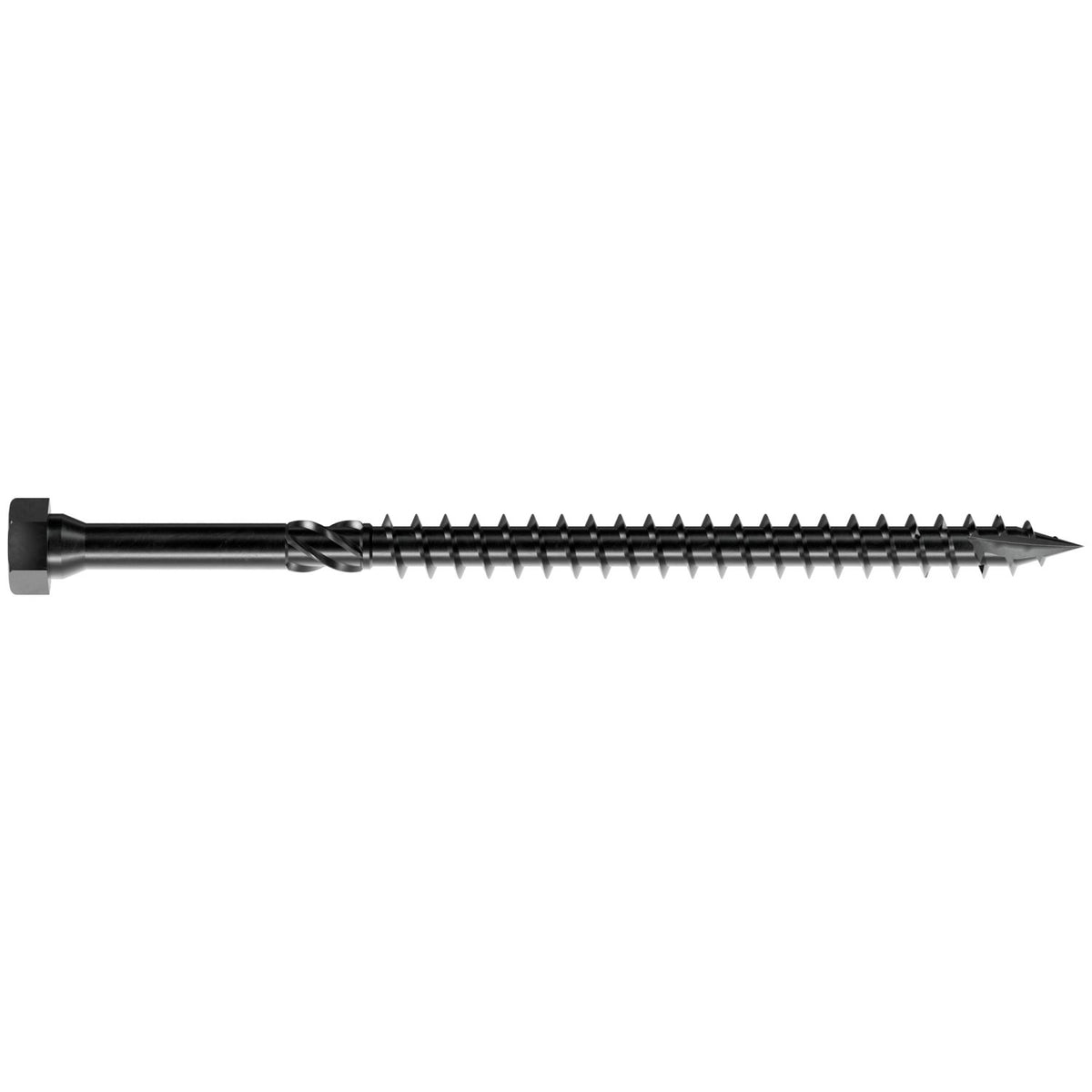 Simpson Strong-Drive SDHR COMBO-HEAD Screw - 10 mm x 160 mm, Black E-Coat