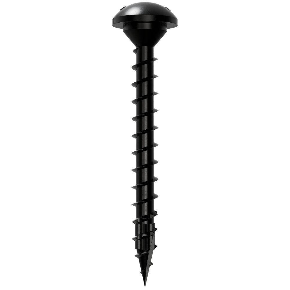 Simpson Outdoor Accents Black 0.220 x 3 1/16" Button-Head Connector Screw