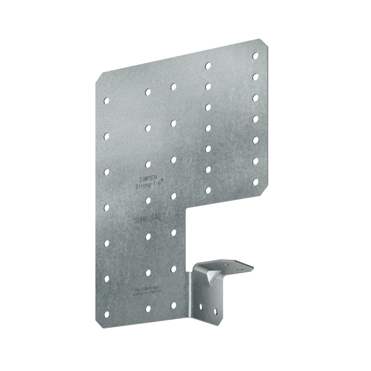 Simpson SHH6/54-KT24 Steel Header Hanger 7-3/16 in x 5-5/8 in for 6-in CFS Box Headers 24-Pk