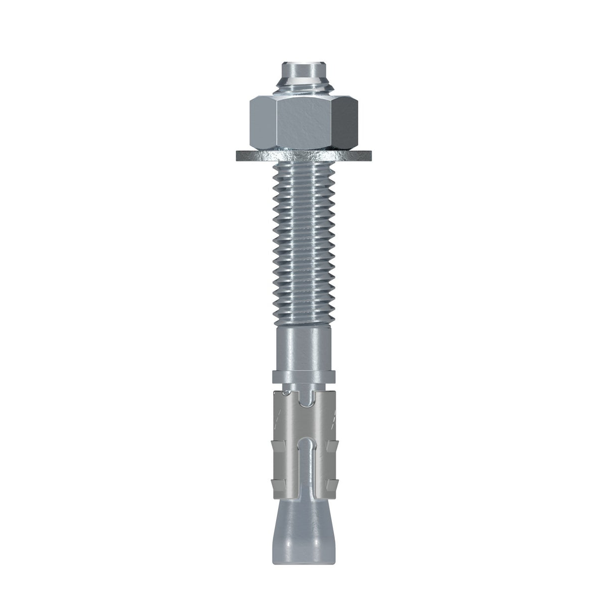 Simpson Strong-Tie 3/8" x 3" Strong-Bolt 2 Wedge Anchor, Zinc Plated
