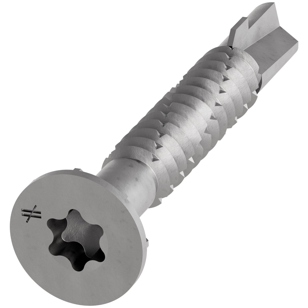 Simpson TB Wood-to-Steel Screw #14 x 1-3/4 in. Collated T30 N2000 Mechanically Galv 1000-Pk