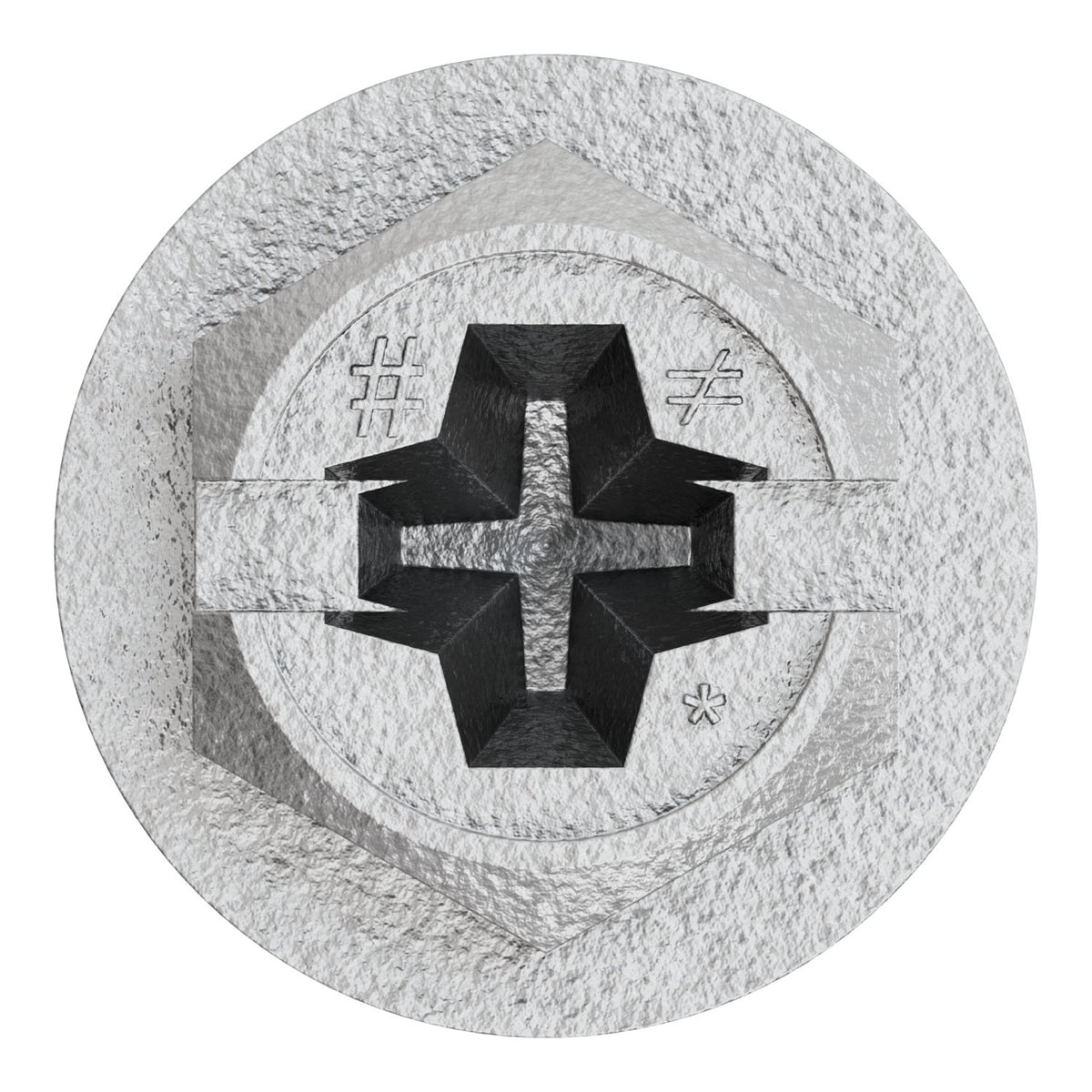 Simpson Titen Turbo - 1/4 in. x 1-1/4 in. 316 Stainless-Steel Hex-Head Concrete and Masonry Screw