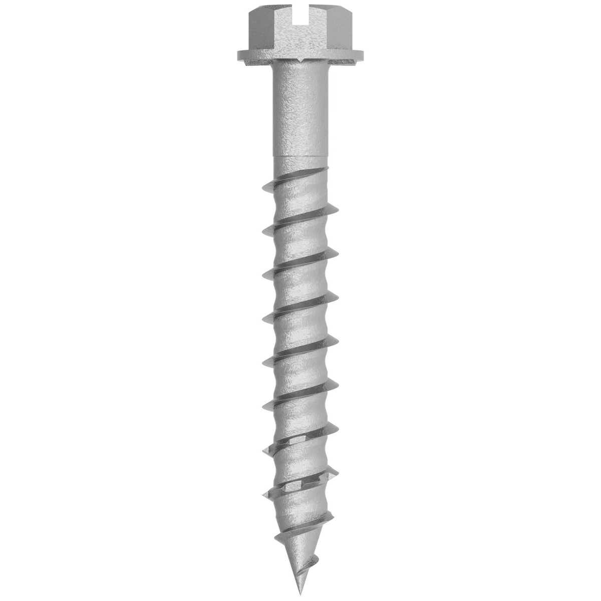 Simpson Titen Turbo - 1/4 in. x 1-3/4 in. 316 Stainless-Steel Hex-Head Concrete and Masonry Screw