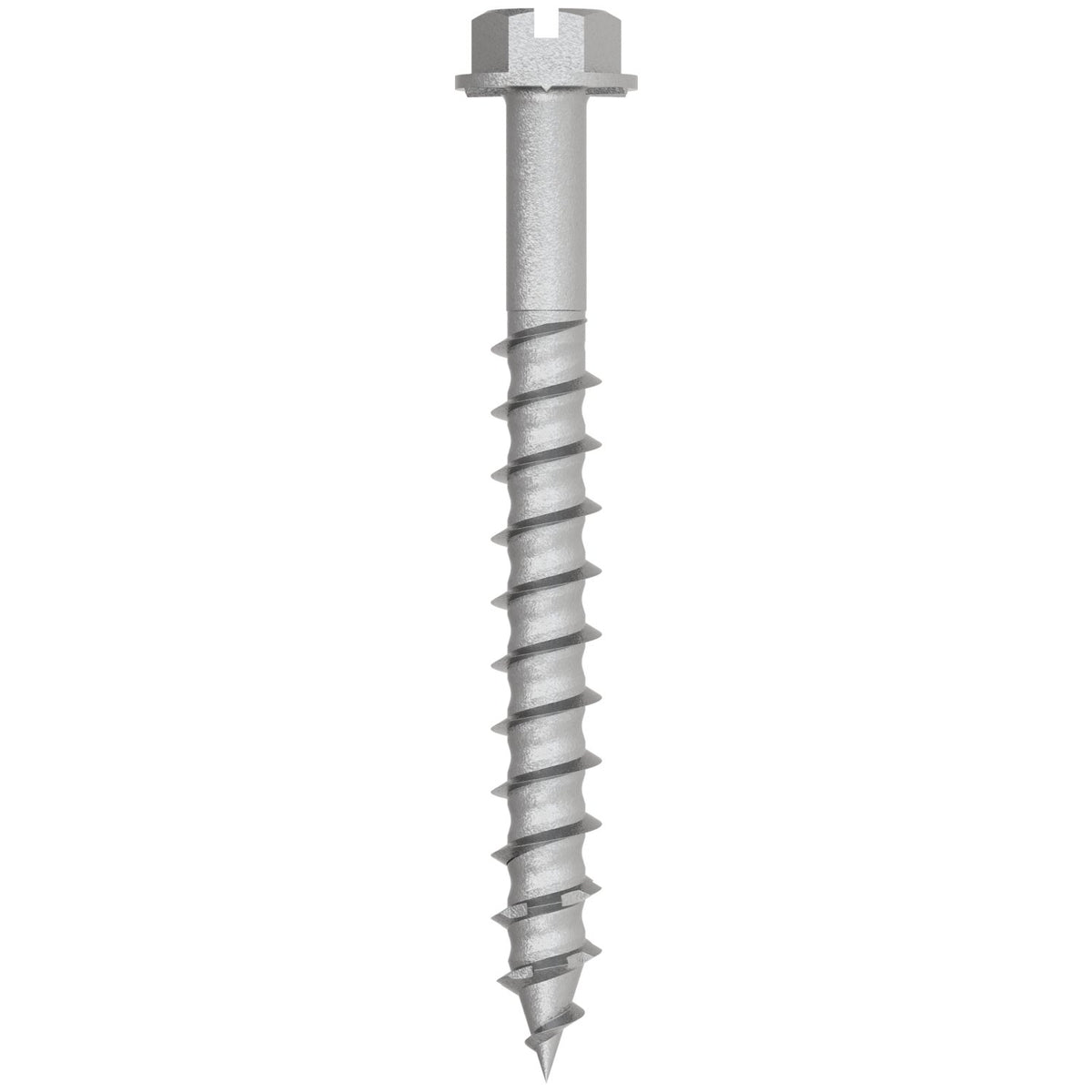 Simpson Titen Turbo - 1/4 in. x 2-1/4 in. 316 Stainless-Steel Hex-Head Concrete and Masonry Screw