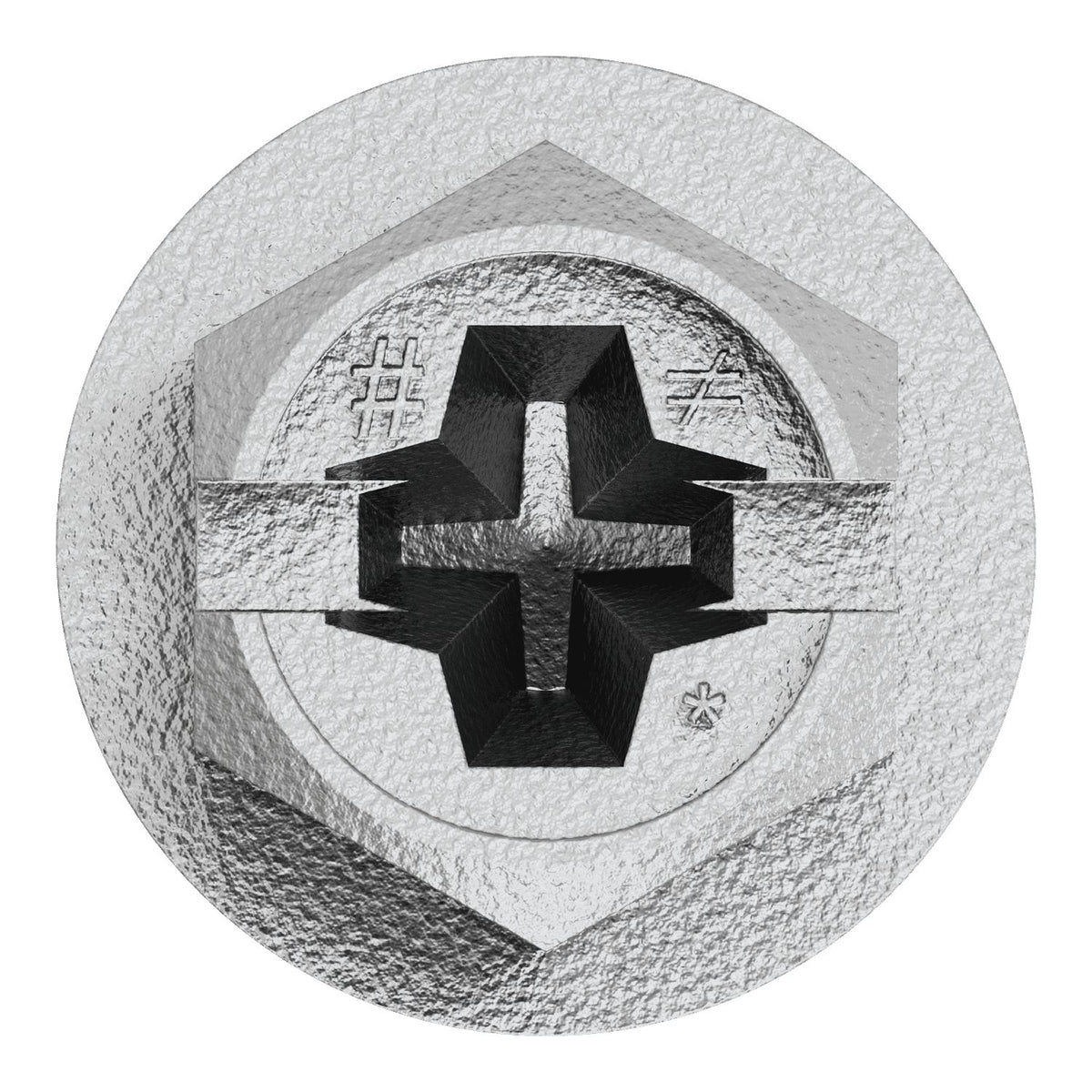 Simpson Titen Turbo - 1/4 in. x 2-3/4 in. 316 Stainless-Steel Hex-Head Concrete and Masonry Screw