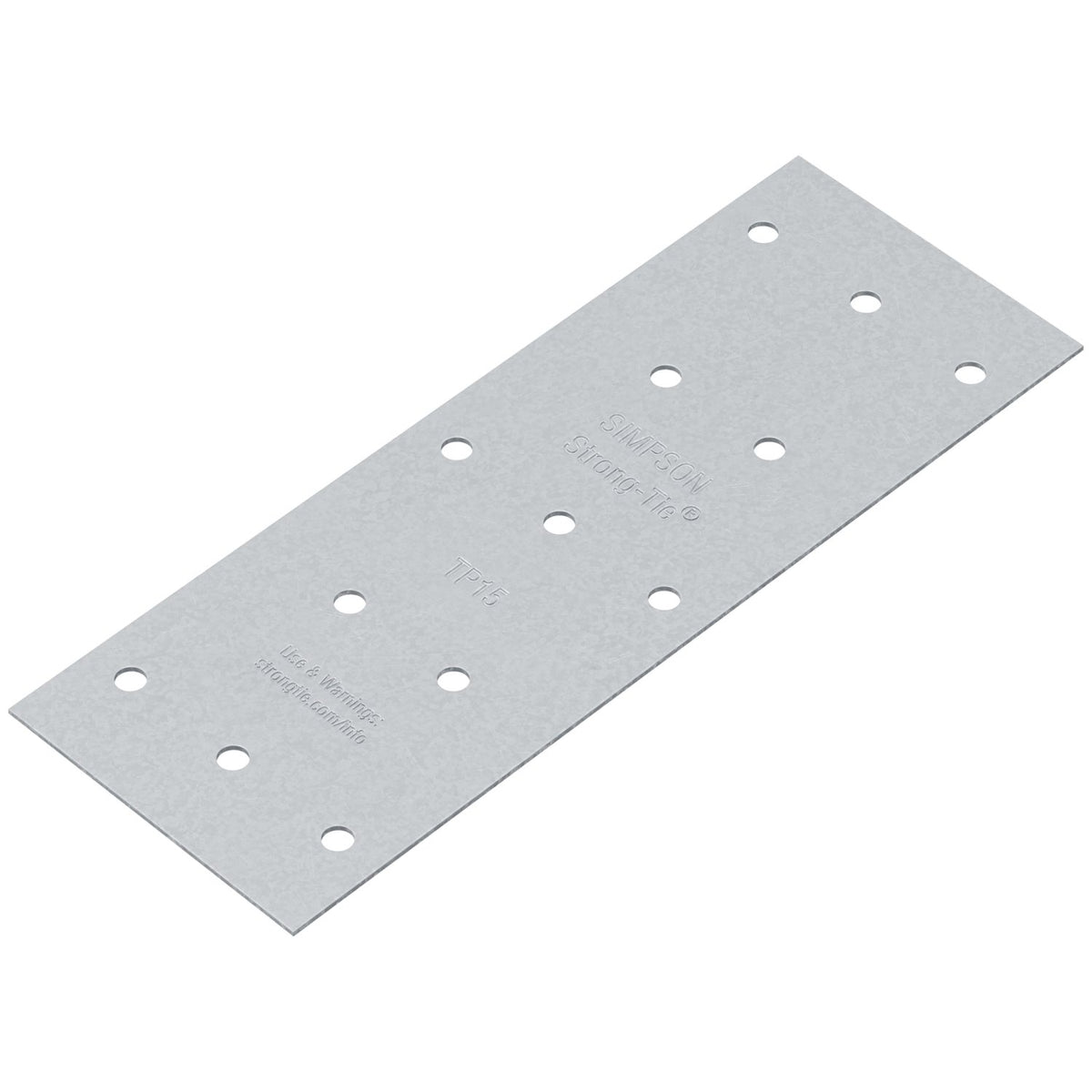 Simpson 1-13/16" x 5" Tie Plate, Galvanized TP15